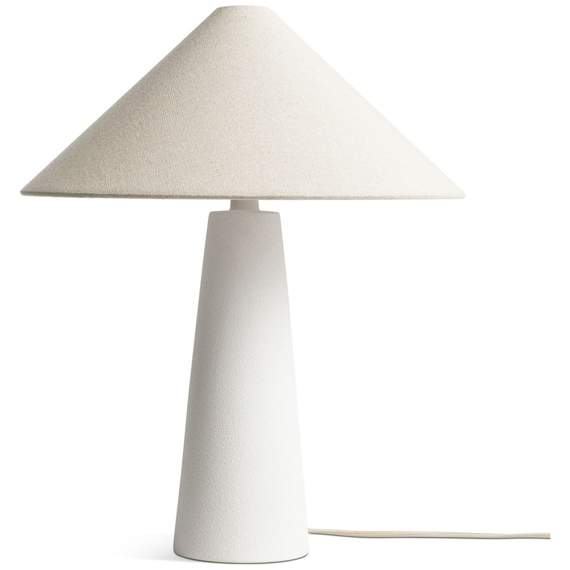 Habitat conical ceramic table lamp 49cm, UK version