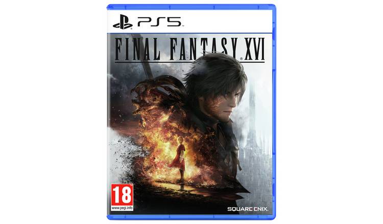Final Fantasy XVI PS5 game disc UK version