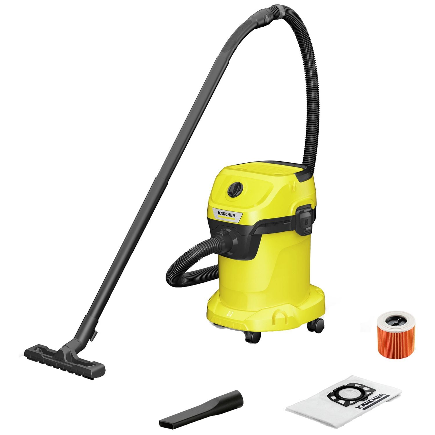 Karcher WD 3 wet dry vacuum cleaner 17 litre, UK version