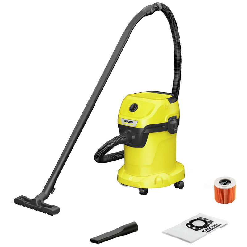 Karcher WD 3 wet dry vacuum cleaner 17 litre, UK version