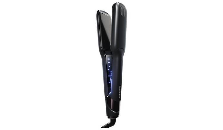 Cloud Nine wide iron hair straightener black - British product