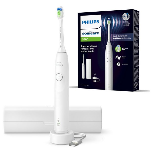 Philips Sonicare Series 5300 White electric toothbrush - British product