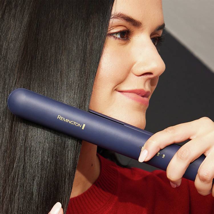 Remington Sapphire Luxe hair straightener navy (British brand)