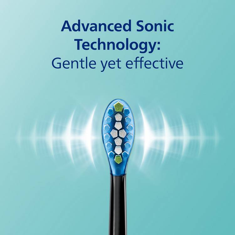 Philips Sonicare 9000 electric toothbrush black (British brand)