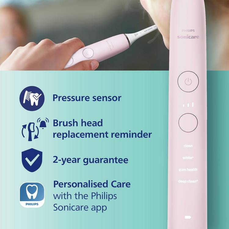 Philips Sonicare 9000 pink electric toothbrush - British product