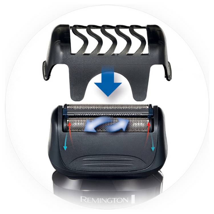 Remington F4002 foil shaver with pop-up trimmer, imported from the UK
