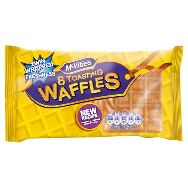 McVitie's Toasting Waffles   8 per pack GOODS M&S   