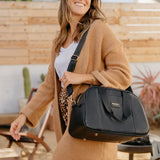 Igloo Luxe Satchel faux leather cooler bag, imported from the UK