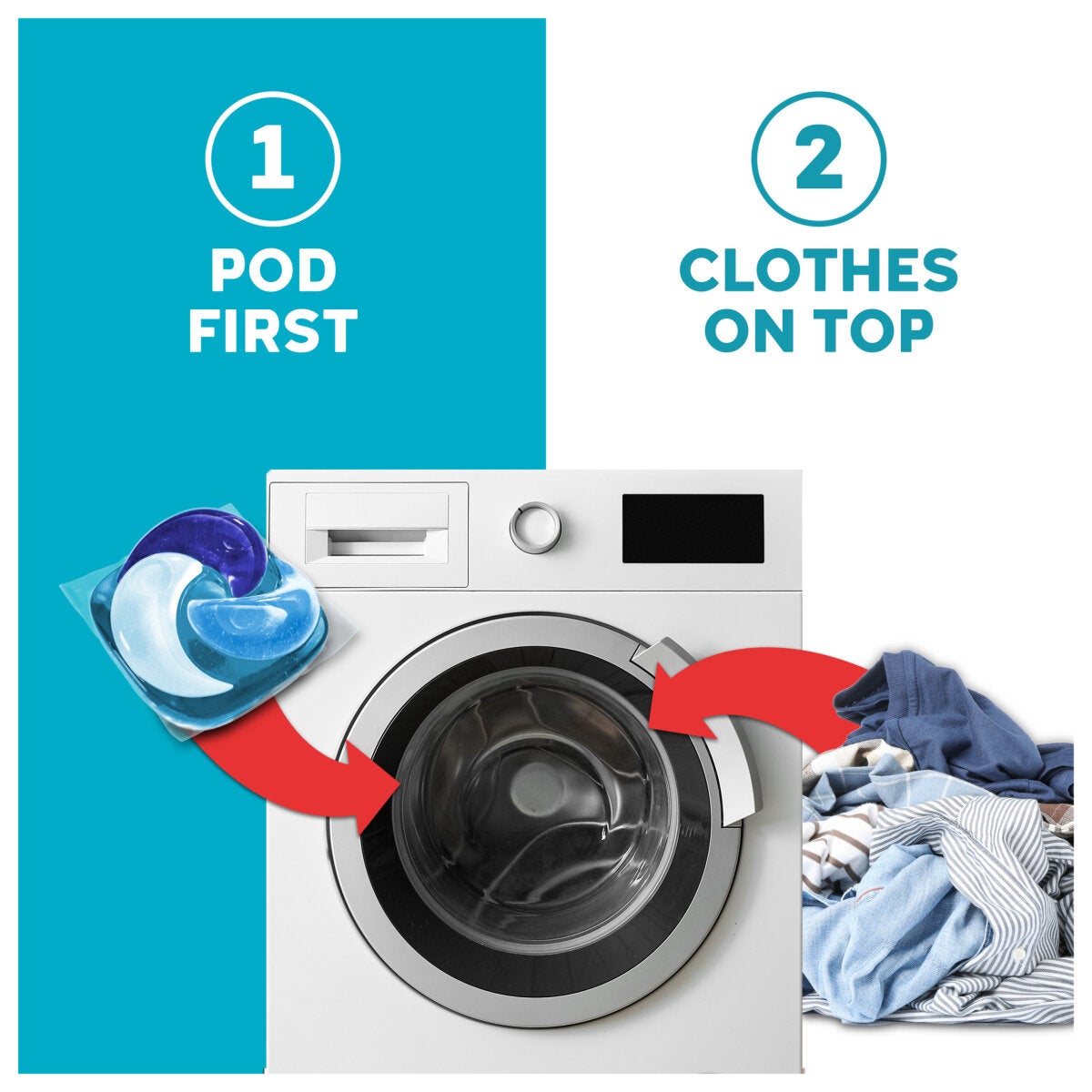 Fairy Non Bio Laundry Pods 80 Wash - British product