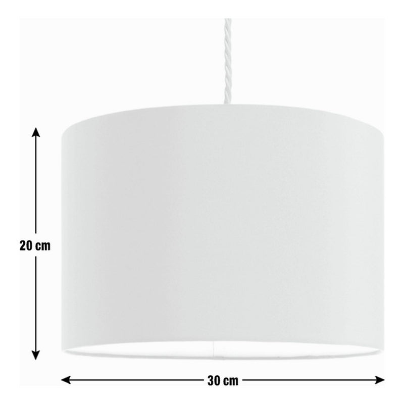 Argos Home Cream Easy Fit Lampshade - 30 cm