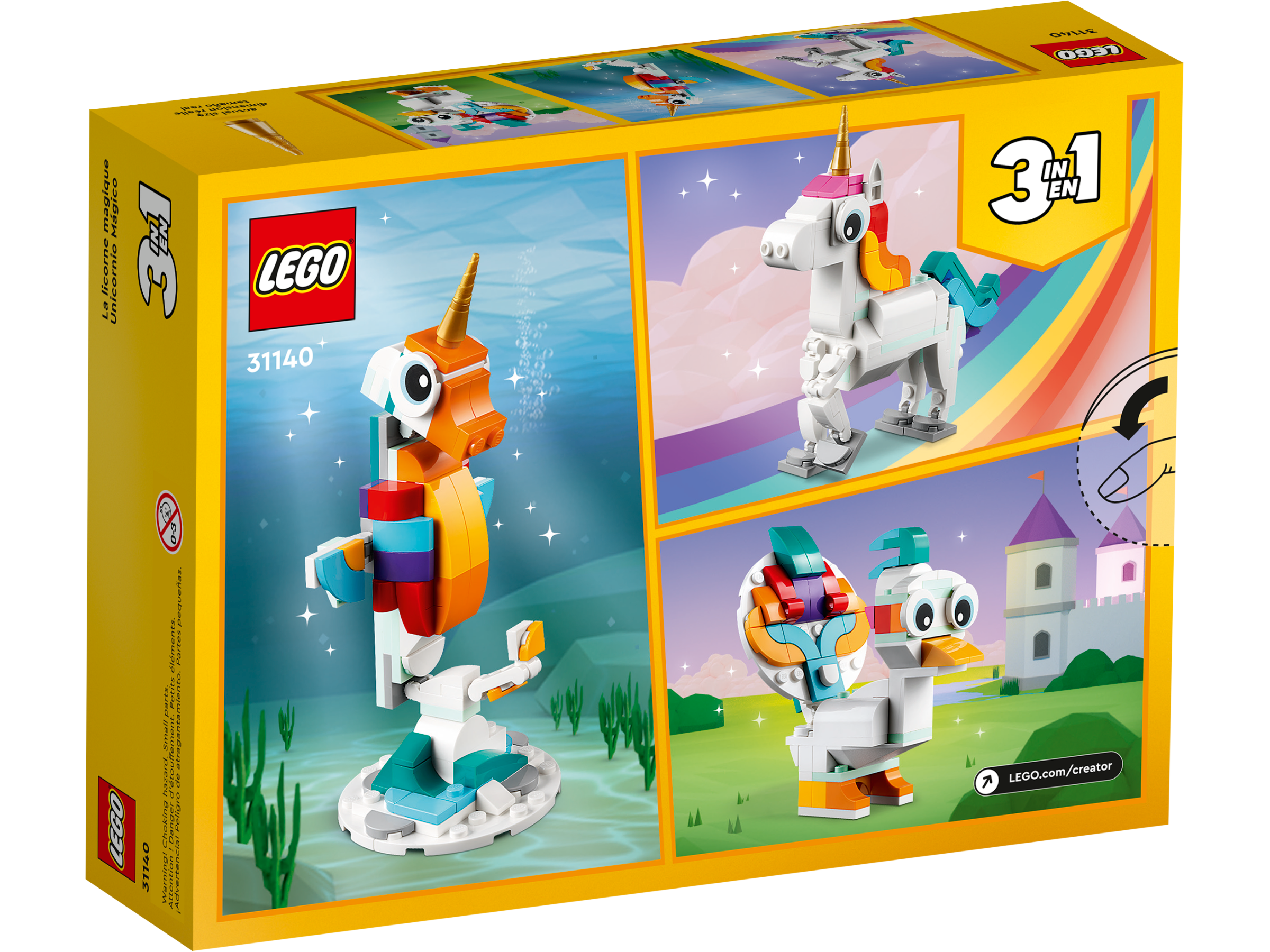 LEGO Magical Unicorn 145-piece building set - British product
