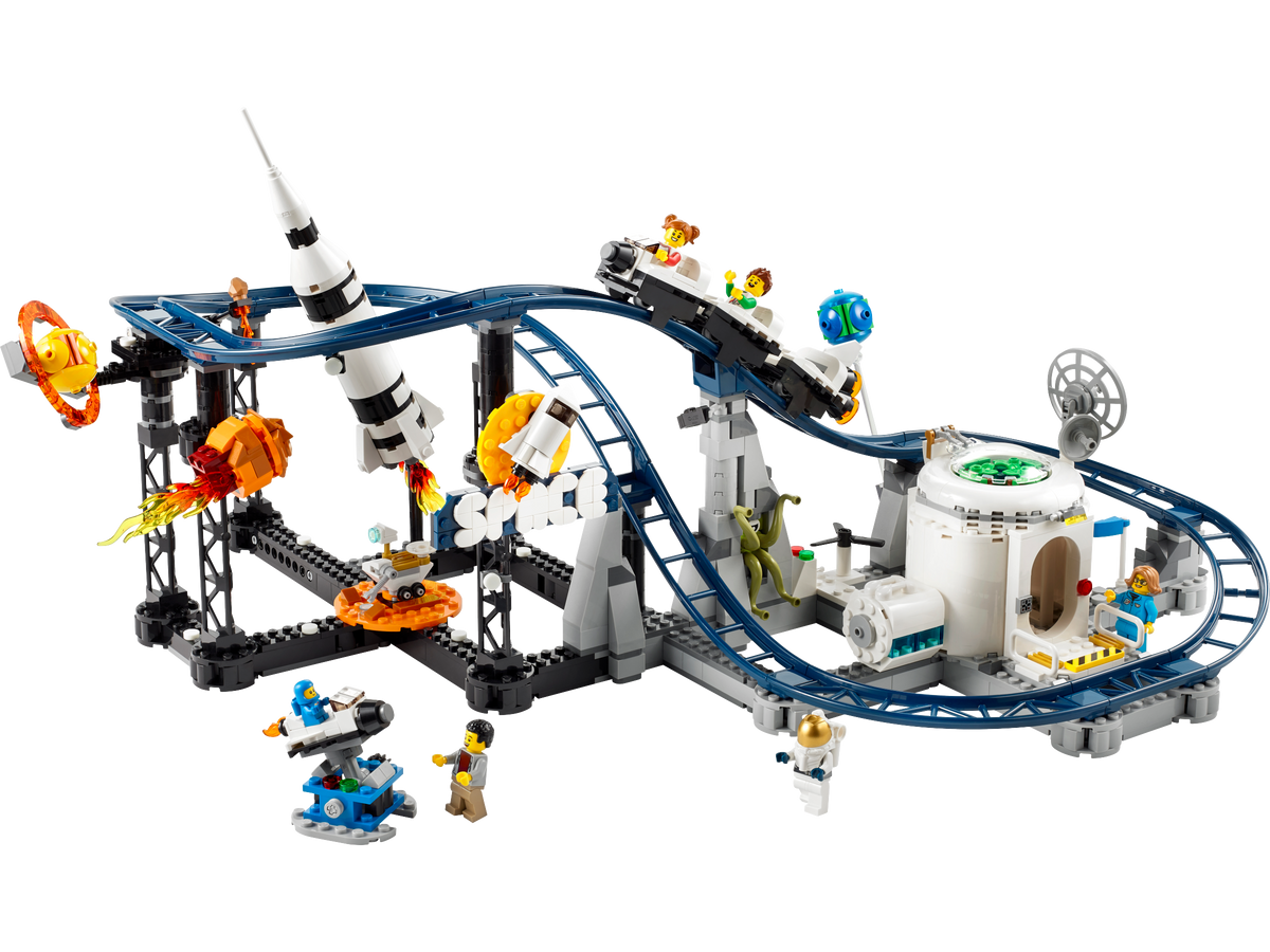 LEGO Creator Space Roller Coaster 874 pieces (British brand)