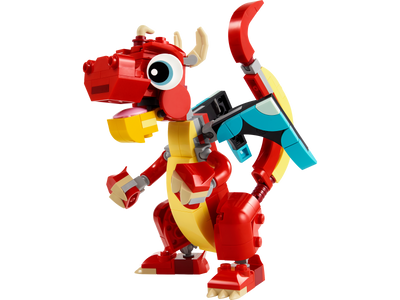 Lego LEGO Creator 3-in-1 Red Dragon Building Set 149 Pieces- Buy online at McGrocer