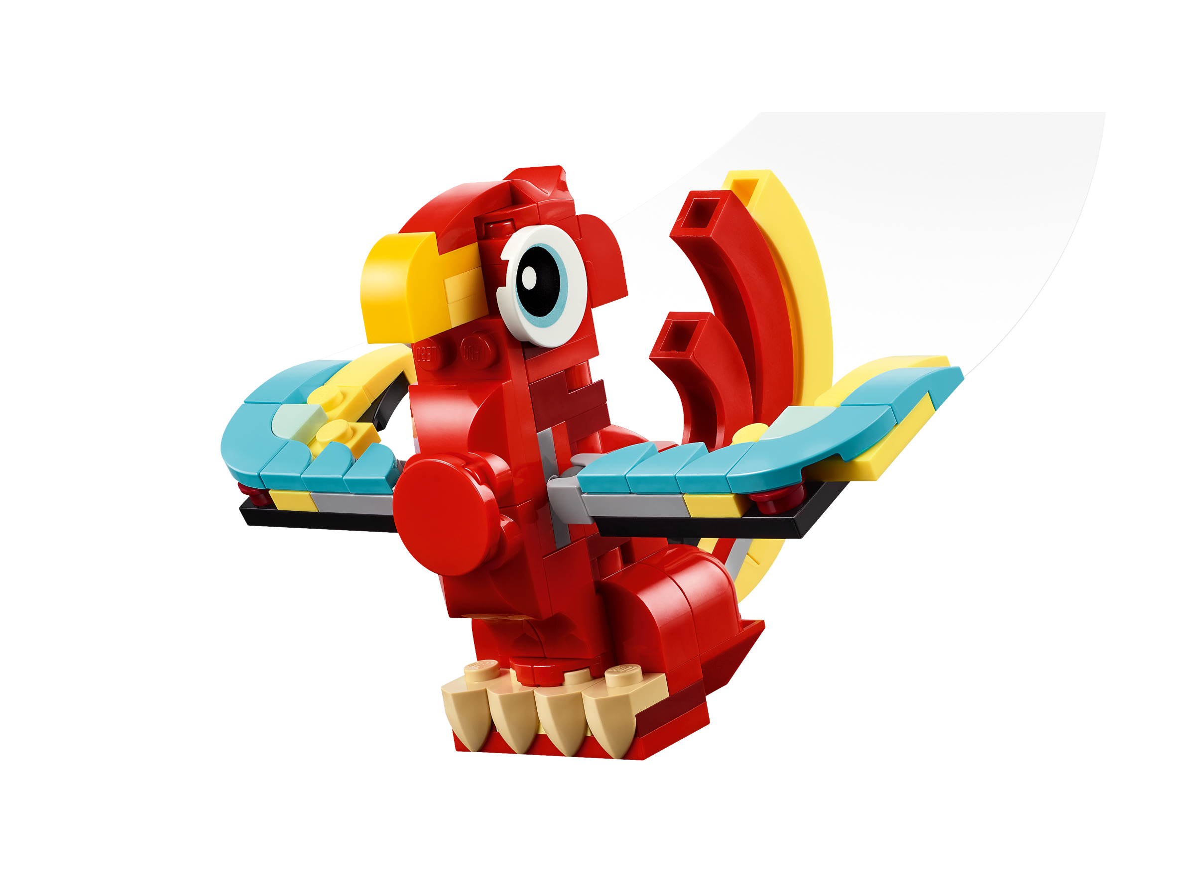 LEGO Red Dragon building set 149 pieces, imported from the UK