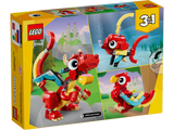 LEGO Red Dragon building set 149 pieces, imported from the UK