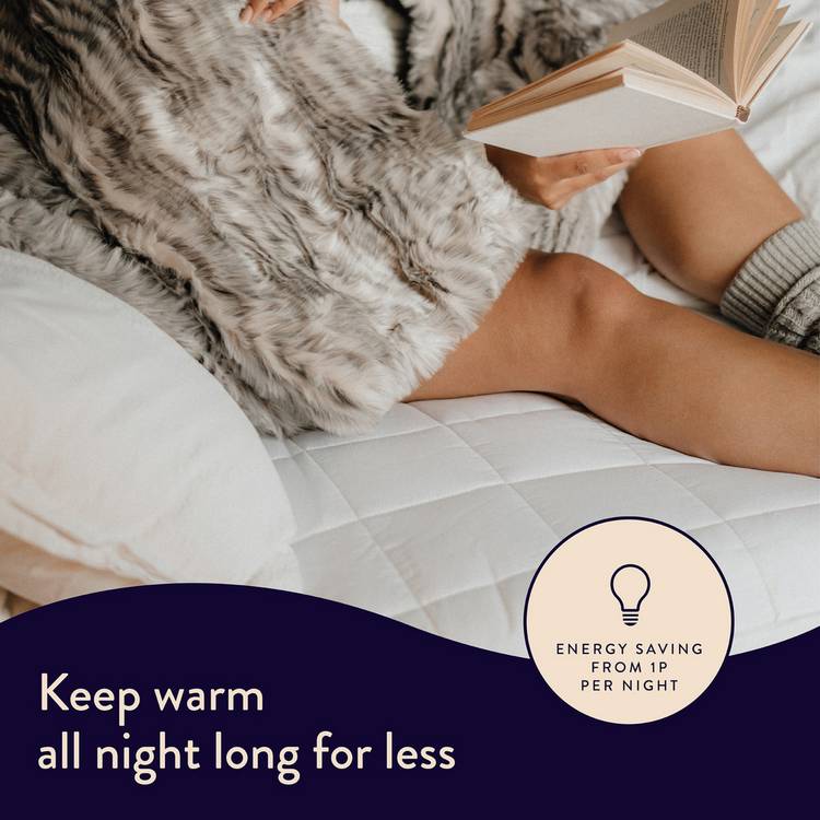 Dreamland electric mattress protector dual control double, imported from the UK