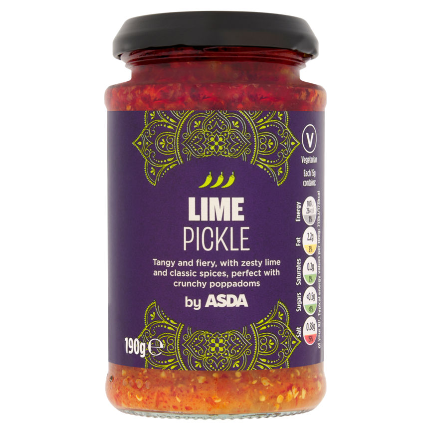 ASDA Lime Pickle GOODS ASDA   