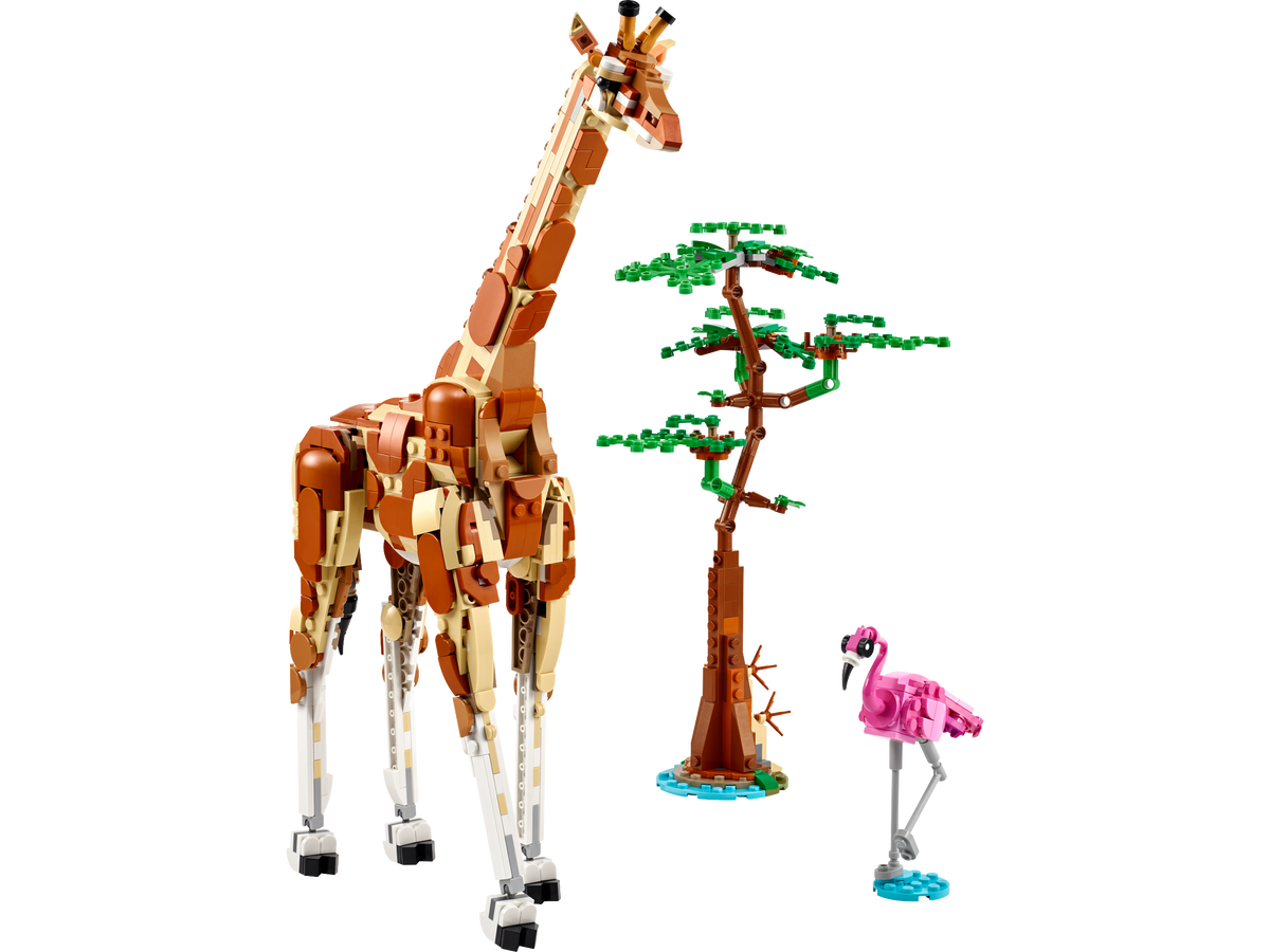 LEGO Creator Wild Safari Animals Building Set 780 pieces (British brand)