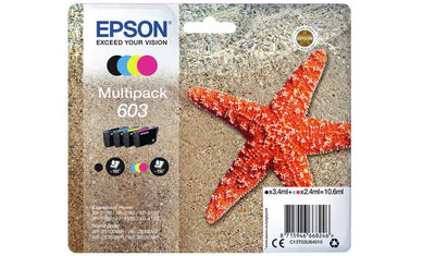 Argos Epson 603 Starfish Ink Cartridge Black & Colour- Buy online at McGrocer