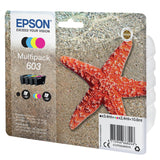 Epson 603 ink cartridge multipack black and colour, imported from the UK