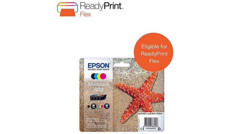 Epson 603 ink cartridge multipack black and colour, imported from the UK