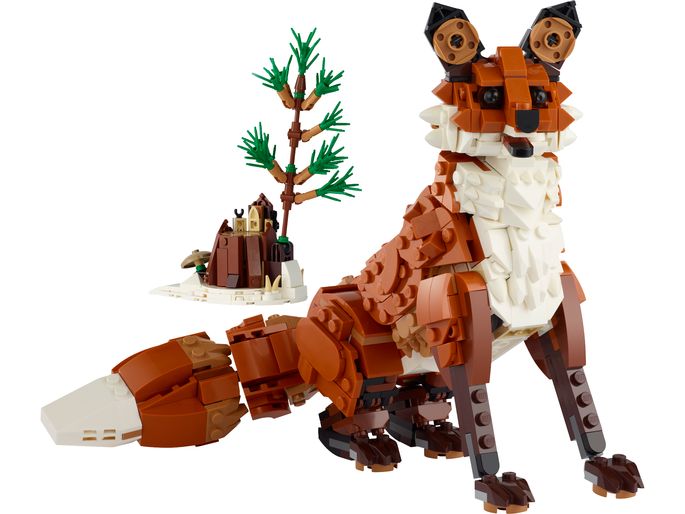 LEGO Creator Red Fox brick set 667 pieces - British product