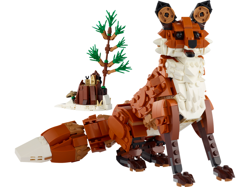 LEGO Creator Red Fox brick set 667 pieces - British product
