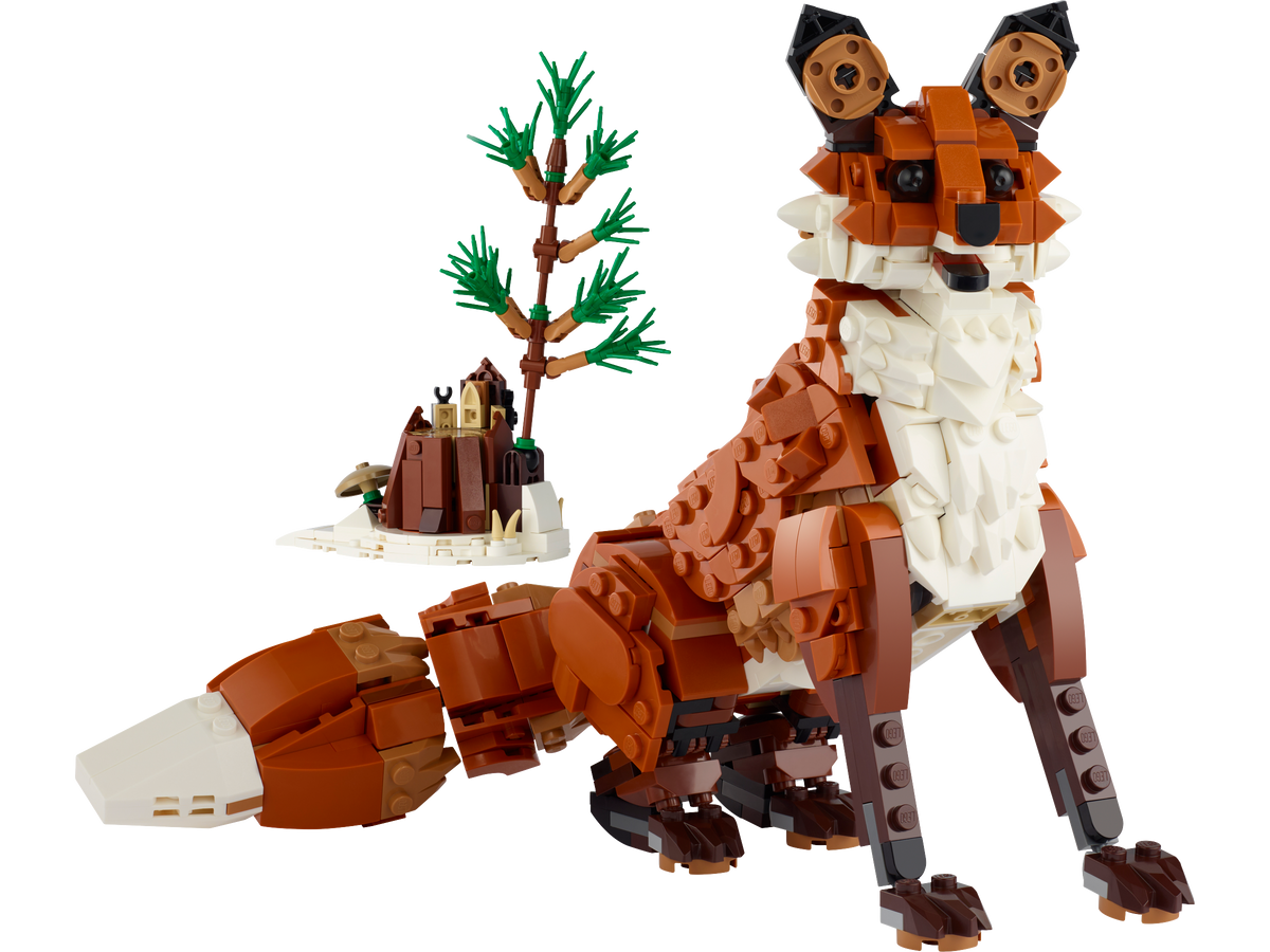 LEGO Creator Red Fox brick set 667 pieces - British product