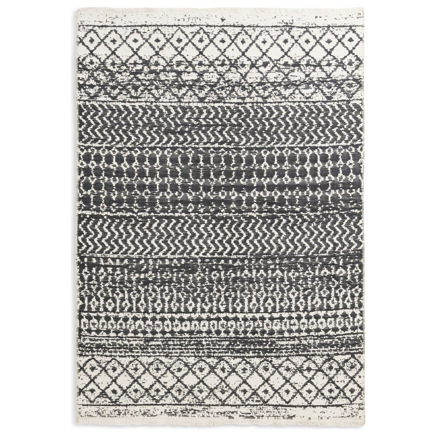 Habitat reversible flatweave rug 80x150cm, UK version