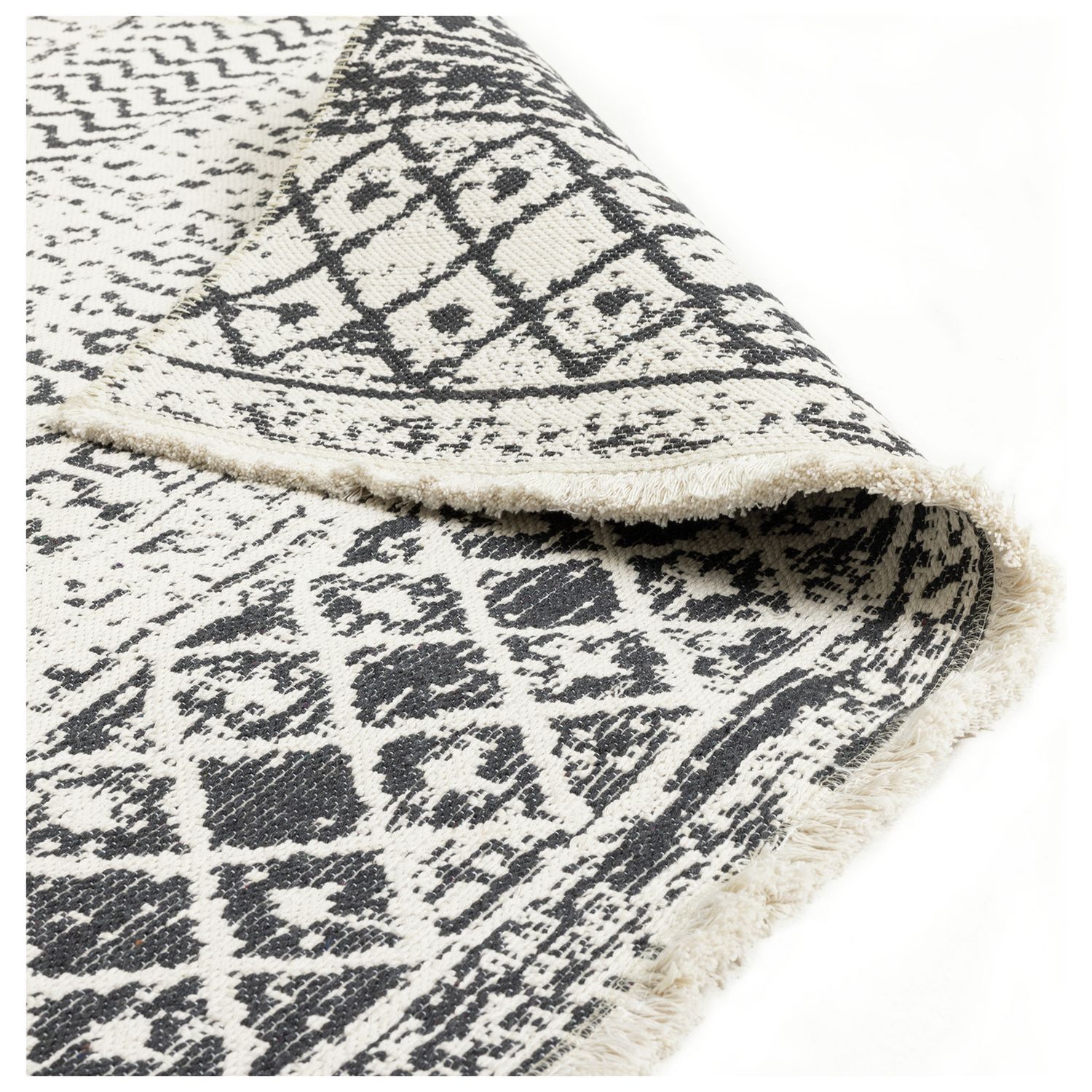Habitat reversible flatweave rug 80x150cm, UK version