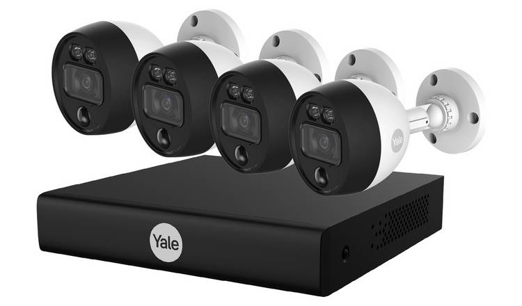 Yale 4 Camera HD CCTV security system kit - British product