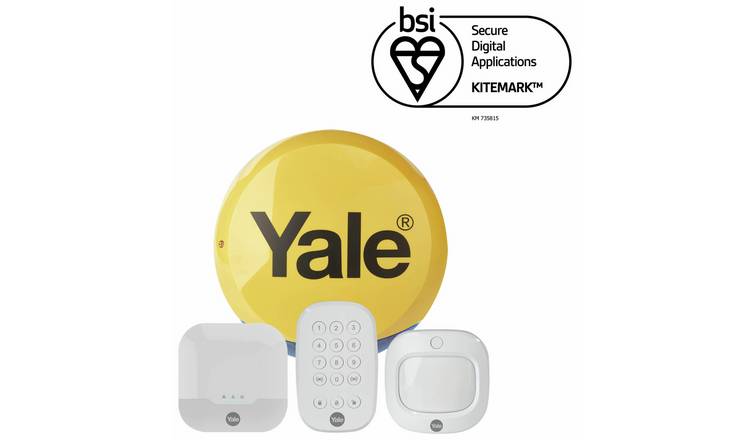 Yale smart alarm kit 4-piece system, UK version