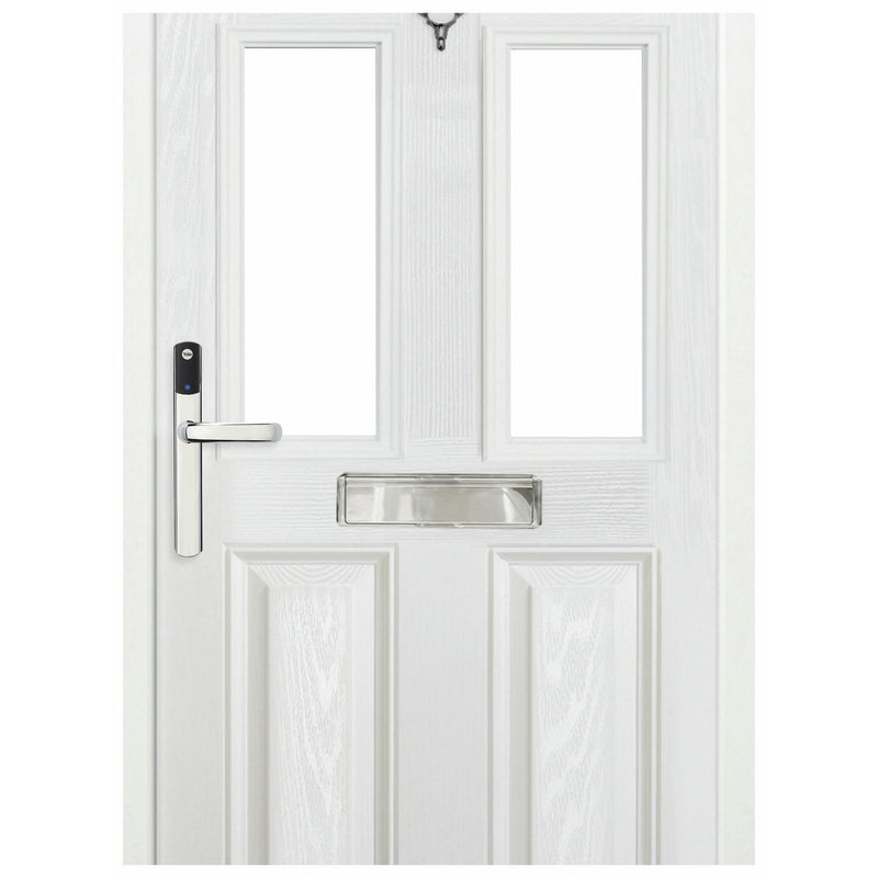 Yale Conexis L2 Smart Door Lock in Chrome, UK version