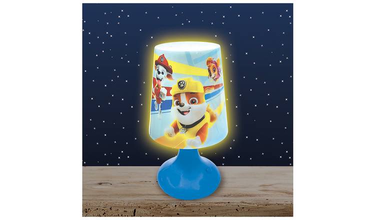 Paw Patrol colour changing night light 19cm, imported from the UK