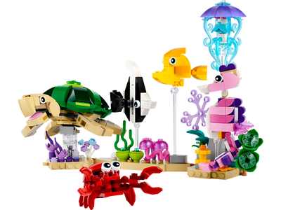 Lego LEGO Creator Sjødyr 3-i-1 byggesett 421 Deler- Kjøp online på McGrocer