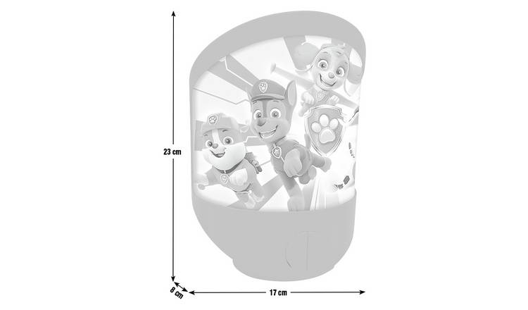 Paw Patrol LED night light blue - British product