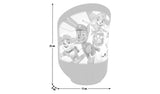 Paw Patrol LED night light blue - British product