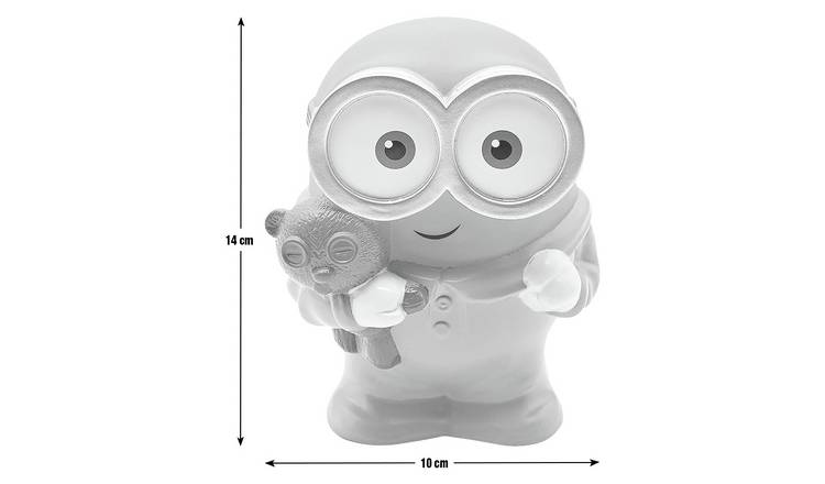 Minions colour changing night light blue compact 14cm, UK version