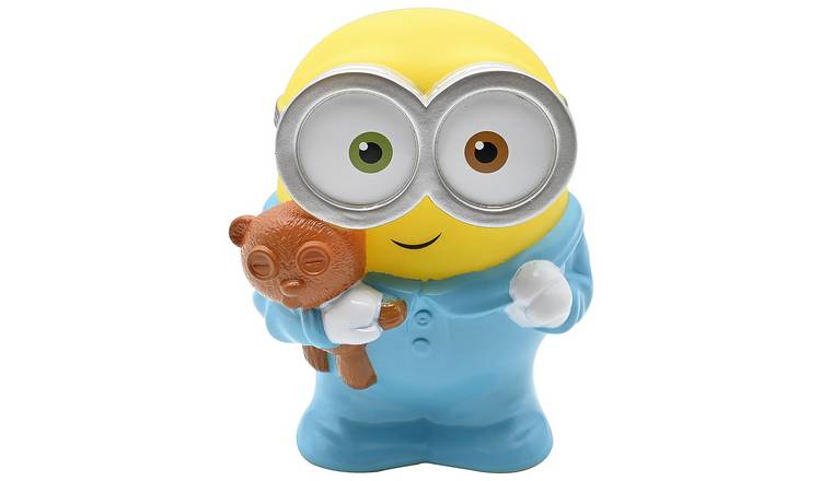 Minions colour changing night light blue compact 14cm, UK version