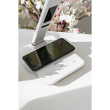 Groov-e Ares white LED charging desk lamp - British product