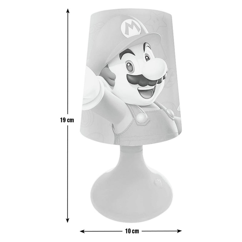 Super Mario LED night light colour changing red, UK version