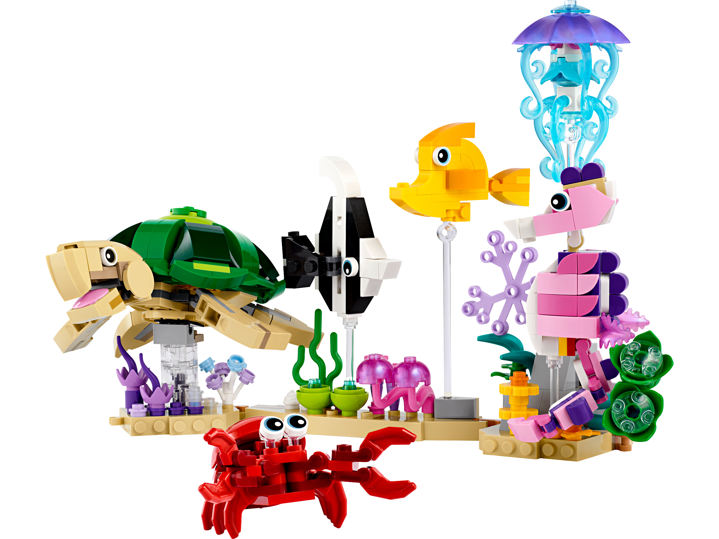 LEGO Creator Sea Animals Building Set 421 Pieces (British brand)