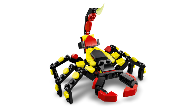 LEGO Creator Wild Animal Spider 3in1 153 Pieces (British brand)