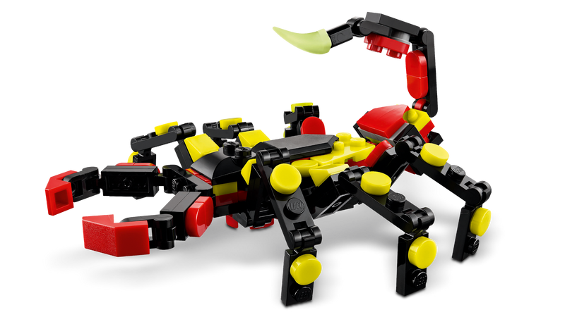 LEGO Creator Wild Animal Spider 3in1 153 Pieces (British brand)