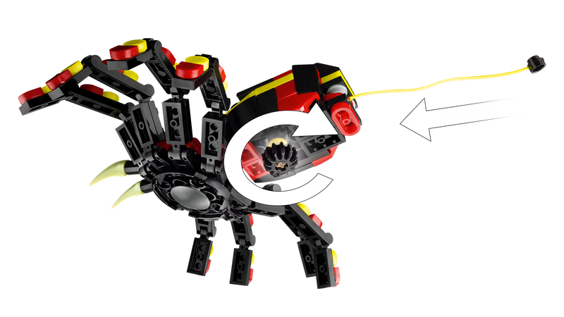 LEGO Creator Wild Animal Spider 3in1 153 Pieces (British brand)