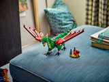 LEGO Medieval Dragon 3-in-1 set 715 pieces, imported from the UK