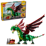 LEGO Medieval Dragon 3-in-1 set 715 pieces, imported from the UK