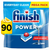 Finish Power Dishwasher Tablets Lemon Scent   90 per pack GOODS M&S   