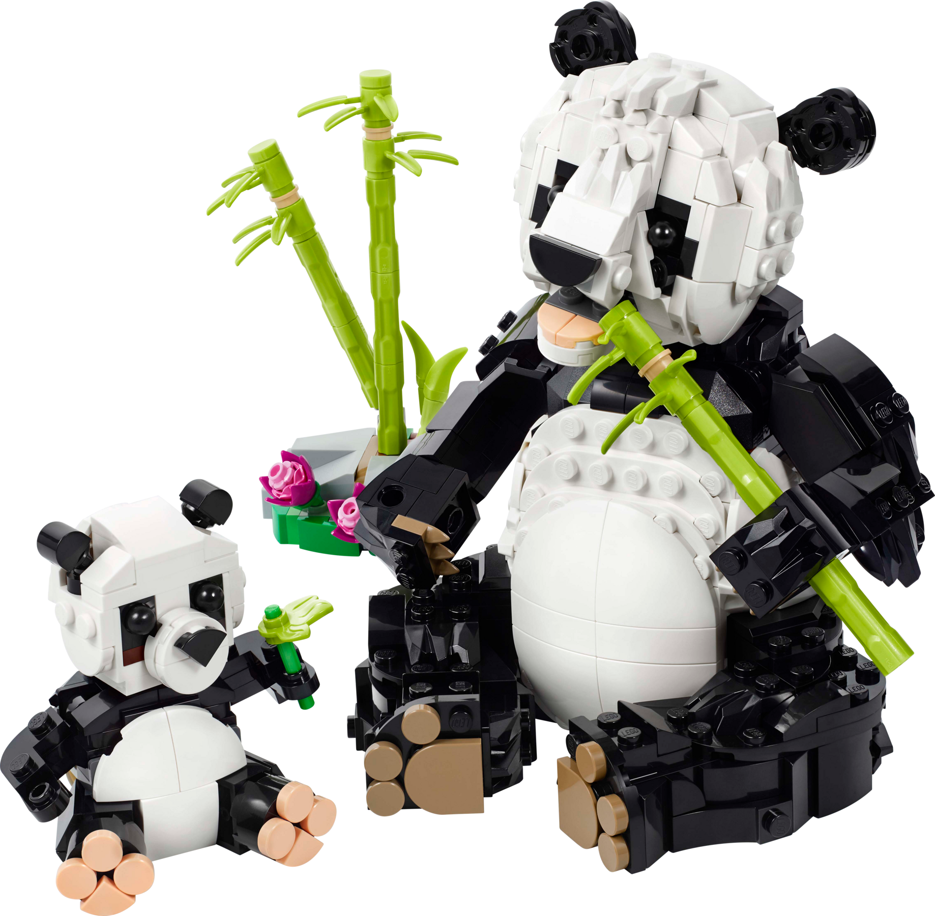 Lego Creator Wild Animals Panda Family 626 pieces (British brand)