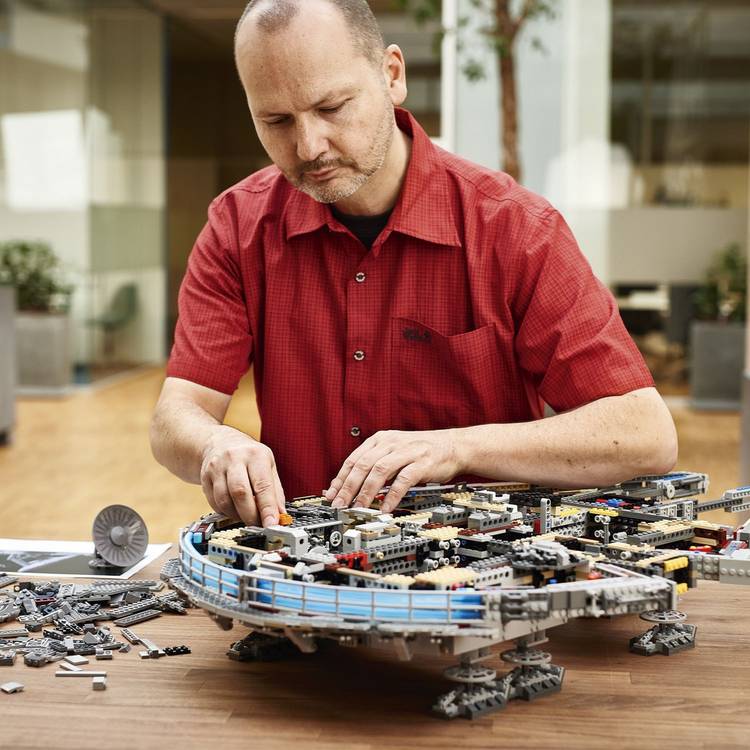 LEGO Star Wars Millennium Falcon collector set, imported from the UK